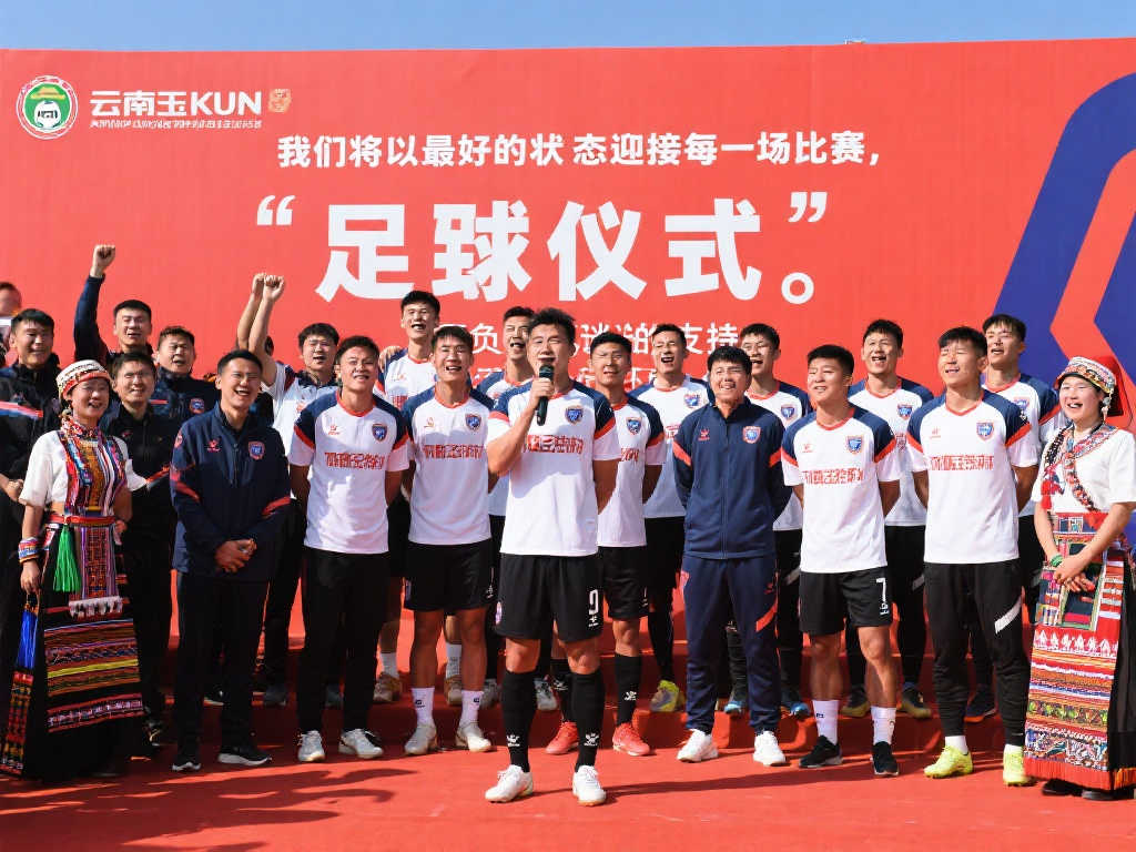 中超新势力崛起!云南玉昆举行新赛季启征盛典 中超新势力崛起!云南玉昆举行新赛季启征盛典
